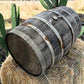 Whiskey Wine Barrel, Vintage Reclaimed Used Wood Barrel, Primitive Rum Keg, S