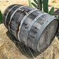 Whiskey Wine Barrel, Vintage Reclaimed Used Wood Barrel, Primitive Rum Keg, S