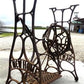 Treadle Sewing Machine, Cast Iron Base, Industrial Age New Home Steampunk QS,