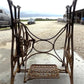 Treadle Sewing Machine, Cast Iron Base, Industrial Age New Home Steampunk QS,