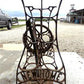 Treadle Sewing Machine, Cast Iron Base, Industrial Age New Home Steampunk QS,