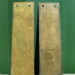 Brass Push Pull Plates Door Handle, Architectural Salvage Swing Door Hardware