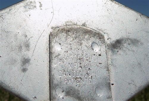 DX Gas Gasoline Reflective Plate Topper, Vintage Gas Oil Station Dura Product