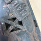 Vintage Mailbox, Cast Iron Wall Mount Post Office Box, Victorian Letter Mail Box
