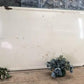 Green Cream Porcelain Table Top (40x25) Vintage Kitchen Cupboard Hoosier Enamel