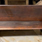 10' Wooden Church Pew, Vintage Bench, Porch Bench, Entry Foyer, Dining Seating