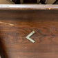10' Wooden Church Pew, Vintage Bench, Porch Bench, Entry Foyer, Dining Seating