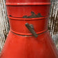 Mid-Century Malm Zircon Fireplace, Vintage Enamel Gas Fireplace, Free Standing