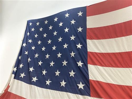 United States America 50 Star Flag (22.5x20) Memorabilia Vintage Faded Glory USA