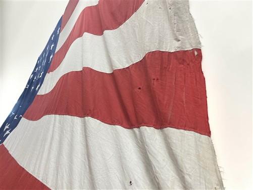 United States America 50 Star Flag (22.5x20) Memorabilia Vintage Faded Glory USA
