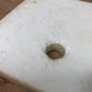 1927 NCR National Cash Register, Milk Glass Base Plate, Vintage Parts Repair B