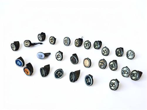 1927 NCR National Cash Register Keys Buttons Parts Numbers Steampunk J