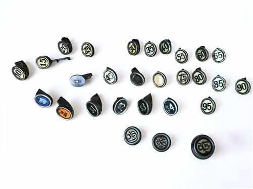 1927 NCR National Cash Register Keys Buttons Parts Numbers Steampunk J