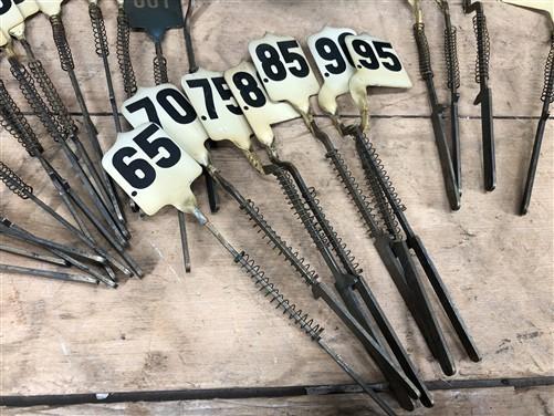 1927 NCR National Cash Register Window Price Display Numbers, Parts Repair R