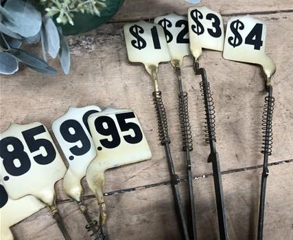 1927 NCR National Cash Register Window Price Display Numbers, Parts Repair R