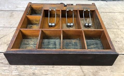 1927 NCR National Cash Register Cash Money Drawer Coin Dollar Parts Repair T