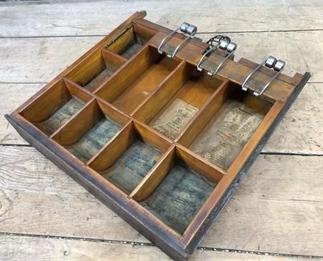 1927 NCR National Cash Register Cash Money Drawer Coin Dollar Parts Repair T