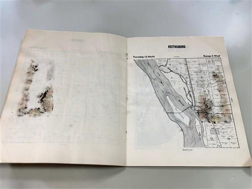 1935 Official Directory Mercer County Illinois, Township Plat Book History A
