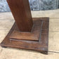 Wooden Pedestal Square Display Base, Vintage Architectural Wood Show Stand, M