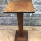Wooden Pedestal Square Display Base, Vintage Architectural Wood Show Stand, M
