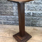 Wooden Pedestal Square Display Base, Vintage Architectural Wood Show Stand, M