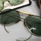 Lot 1940's Pilots Aviator Sunglasses, Vintage Clip On Wire Sunglasses More
