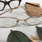 Lot 1940's Pilots Aviator Sunglasses, Vintage Clip On Wire Sunglasses More