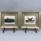 Set 5 Framed Bird Prints, Richard Sloan, Wildlife Nature Wall Art (4x5) Decor, A