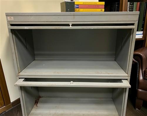 Lawyer Bookcase, Vintage Metal Stacking Bookcase, Barrister Display Case
