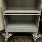 Lawyer Bookcase, Vintage Metal Stacking Bookcase, Barrister Display Case