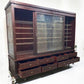 10' Retail Store Display Cabinet, Vintage Hat Display Case, Backbar Showcase C