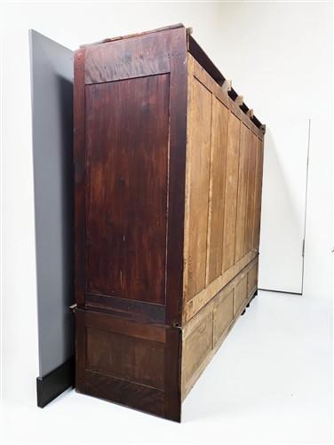 10' Retail Store Display Cabinet, Vintage Hat Display Case, Backbar Showcase C