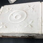4 Plinth Blocks, Door Trim Molding Architectural Salvage, Antique Wood Trim D16