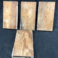 4 Plinth Blocks, Door Trim Molding Architectural Salvage, Antique Wood Trim D17