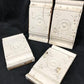 4 Plinth Blocks, Door Trim Molding Architectural Salvage, Antique Wood Trim D18
