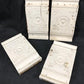 4 Plinth Blocks, Door Trim Molding Architectural Salvage, Antique Wood Trim D18