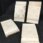 4 Plinth Blocks, Door Trim Molding Architectural Salvage, Antique Wood Trim D19