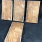 4 Plinth Blocks, Door Trim Molding Architectural Salvage, Antique Wood Trim D19