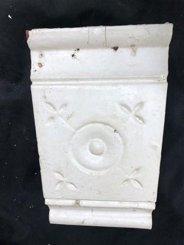 4 Plinth Blocks, Door Trim Molding Architectural Salvage, Antique Wood Trim D19