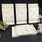 4 Plinth Blocks, Door Trim Molding Architectural Salvage, Antique Wood Trim D20