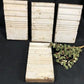4 Plinth Blocks, Door Trim Molding Architectural Salvage, Antique Wood Trim D22