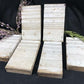 6 Plinth Blocks, Door Trim Molding Architectural Salvage, Antique Wood Trim D23
