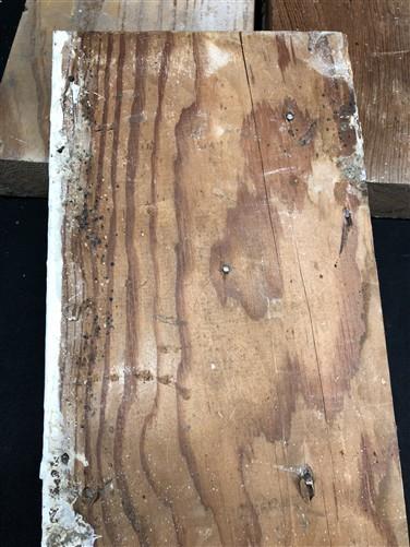 6 Plinth Blocks, Door Trim Molding Architectural Salvage, Antique Wood Trim D23