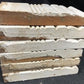 6 Plinth Blocks, Door Trim Molding Architectural Salvage, Antique Wood Trim D23