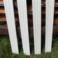 4 Wood Trim Pieces, Architectural Salvage, Reclaimed Vintage Wood Baseboard B2