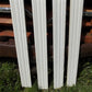 4 Wood Trim Pieces, Architectural Salvage, Reclaimed Vintage Wood Baseboard B3