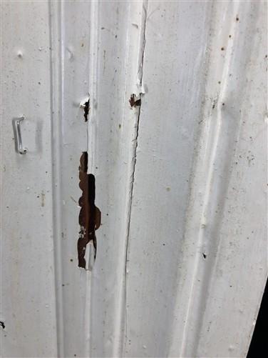 4 Wood Trim Pieces, Architectural Salvage, Reclaimed Vintage Wood Baseboard B4