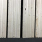 4 Wood Trim Pieces, Architectural Salvage, Reclaimed Vintage Wood Baseboard B5
