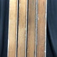 4 Wood Trim Pieces, Architectural Salvage, Reclaimed Vintage Wood Baseboard B5