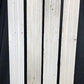 4 Wood Trim Pieces, Architectural Salvage, Reclaimed Vintage Wood Baseboard B6